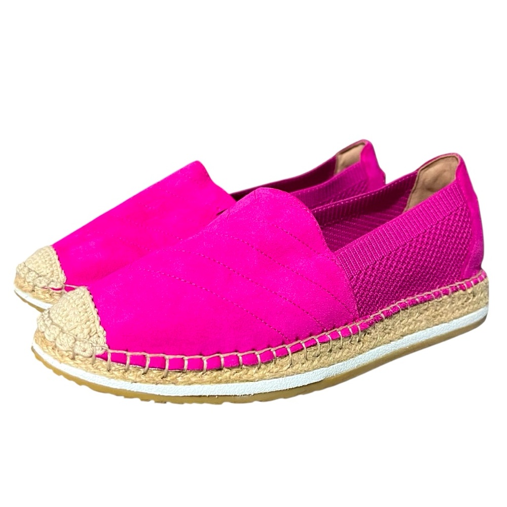 Cole Haan Fuchsia Espadrille Flats